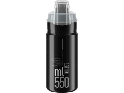 lahev ELITE Jet  Plus 21´ černá/šedé logo 550 ml