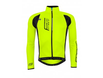 bunda F X80 tenký softshell, UNI, fluo M
