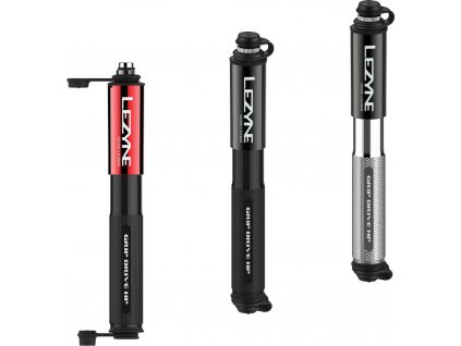 LEZYNE Minipumpa Grip Drive HP - S - strieborná, Veľkosť : S