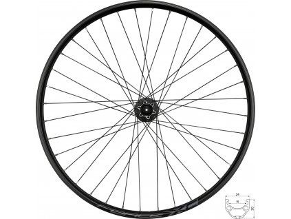 kolo zadní FORCE XC DISC 622x19 FHM475-6d 36d