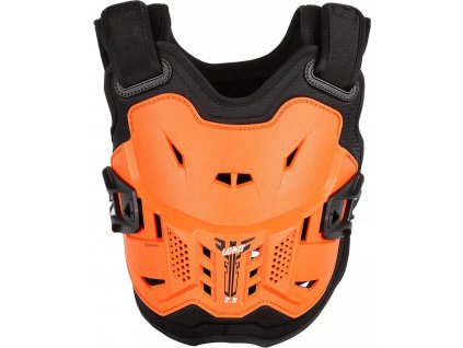 Leatt chránič tela Chest protector 2.5 Mini, oranžova/čierna - 110-134cm