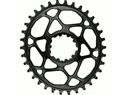 absoluteBLACK SRAM OVAL 6 offset čierny  - 32T