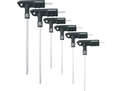 kľúče imbus TOPEAK T-Handle DuoHex Wrench 6ks