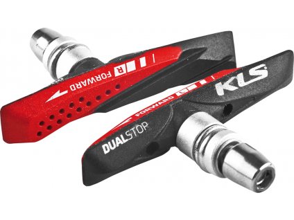 Brzdové gumičky KLS DUALSTOP V-02 (pár)