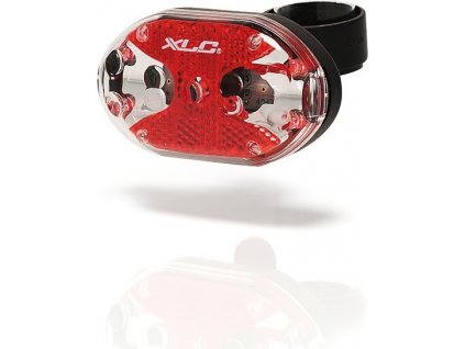 XLC safety light cervená Thebe 5X CL-R02 osobní bezpecnostní svetlo bez StVZO