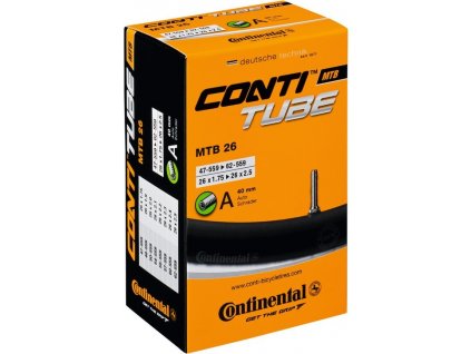 Duša Continental MTB 26x1.75/2.30" 47/62-559, AV 40mm