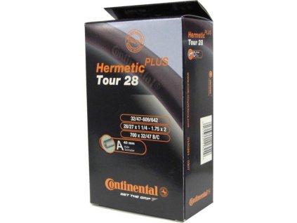 Duša Continental Tour Hermetic Plus 28x1 1/4-1.75" 32/47-609/642 AV 40mm