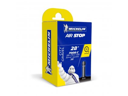 Duša Michelin A3 Airstop 28" 35/47-622/635, AV 34 mm