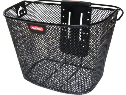 Kôš predný Klickfix čierny huste vypletený, bez adaptéra, 16 l