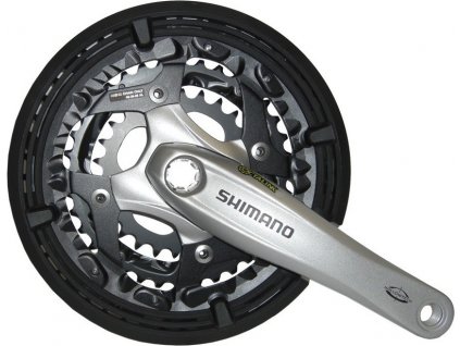 Kliky Shimano T521 48/36/26 175mm stríbr FC-T 521,s ochr.krytem prevodn.,Octalink