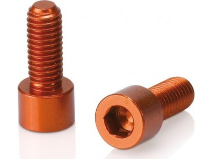 XLC šrouby pro držák nápojové láhve 2er sada, oranžová