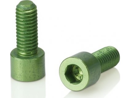XLC šrouby pro držák nápojové láhve 2er sada, limegreen