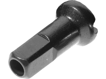 Nipl DT Swiss M 2X14 s kulatou hlavou, cerná