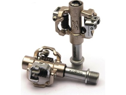 Xpedo MTB Clippless pedále MF 3 9/16" SPD-komp.