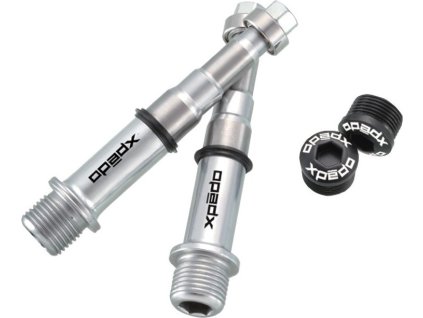 Rebuilt Xpedo Kit CroMo 2 kryty, 2 CroMo-osy, 3 x ložiska