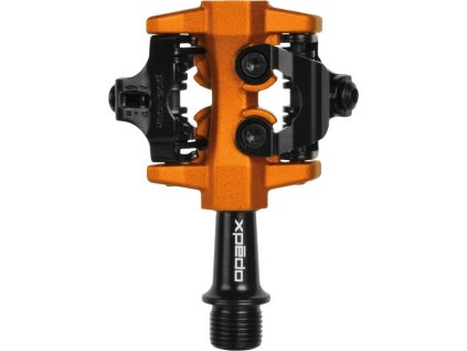 Pedál Xpedo Clipless XMF10AC cerná/oranž. 9/16 Cyclecross SPD-komp.