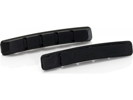 XLC náhradní gumy brzdov. špalku BS-X07 4-dílná sada,72 mm, cerná