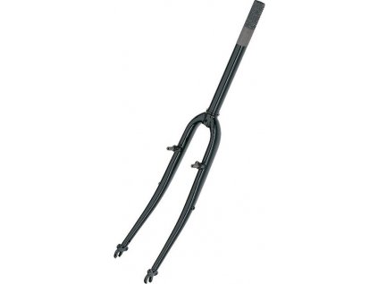 Vidlica 28" čierna 1 1/8" 230/70 mm