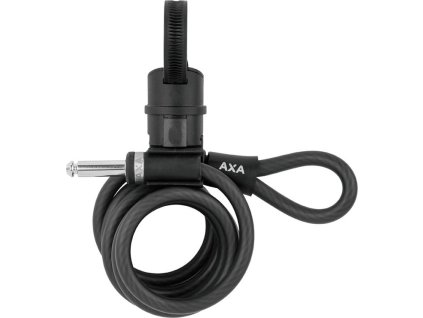 Zástrčný lankový zámok Newton PI 150cm 10mm zástrčný na Defender RL, Solid Plus a Fusion, s držiakom, čierny