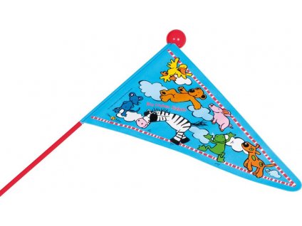 Vlajecka na tyci Die Lieben Sieben oboustranná a rozkládací