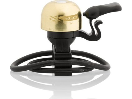 XLC Zvonček DD-M10 23 mm, mosadz, uchycenie na suchý zips