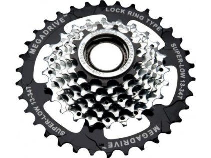 kolečko 7 13-34z SunRace index lesklé
