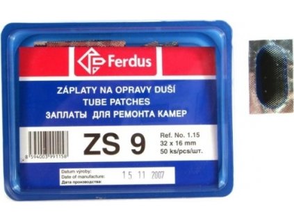 záplaty Ferdus ZS 9 32x16 50ks/2.14/ks