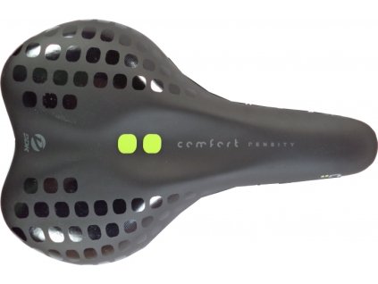 Sedlo DDK MTB D100 dámské čierno-zelené