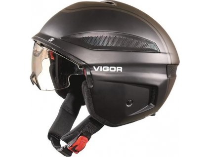 Cykl. helma Cratoni Vigor (S-Pedalec) vel. XL (60-61cm) cerná matná