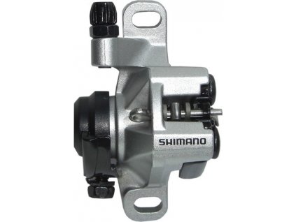 Brzdový trmen Shimano BR-M 375 pr.nebo zadní mechan.,bez kotouce,stríbr