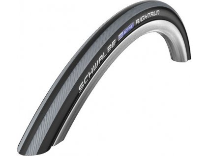 Plášť Schwalbe Rightrun HS 387 drát 20x1.00 25-451 BRšedé pruhy LSkin KG NMC