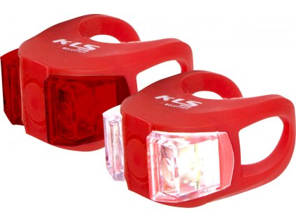 Osvetlenie set KLS TWINS, red