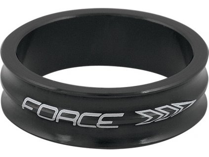 podložka FORCE 1 1/8" AHEAD 10 mm Al, černá