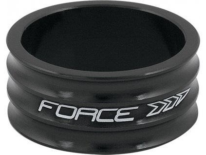 podložka FORCE 1 1/8" AHEAD 15 mm Al, černá