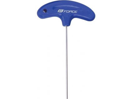 klíč imbus FORCE 2x100mm, modrý