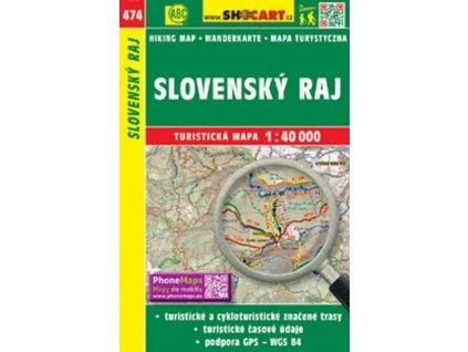 Cyklomapa turistická Slovenský ráj, 474 (4106)