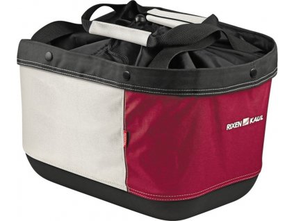 Nákupná taška  Alingo GT červená/creme, 41x29x24cm p.Rackt.-nosič