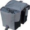basil go double bicycle bag 32 liter grey 3