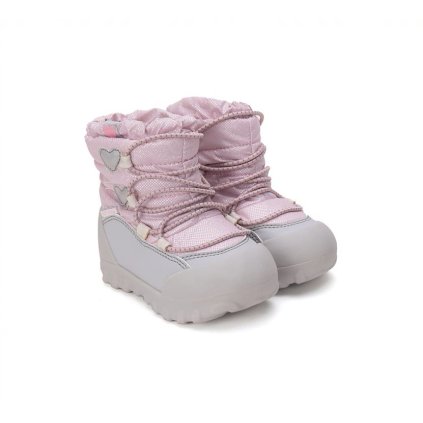 Dievčenská zimná obuv s membránou D.D.Step AQUA-TEX - Ružová (Veľkosť 33)