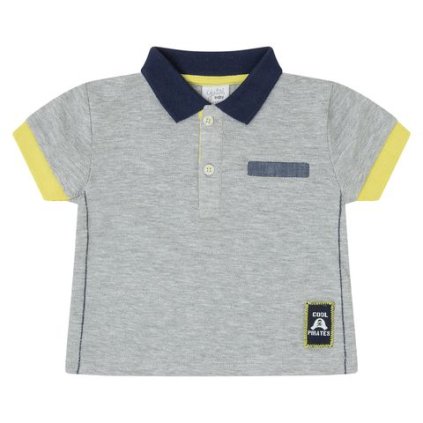 Chlapčenská polokošeľa - Sivá (Veľkosť 92)