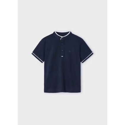 MAYORAL chlapčenská  polokošeľa - Modrá (Veľkosť 116)