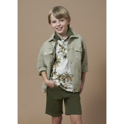 MAYORAL rifľové bermudy so šnúrkou v páse (Veľkosť 158)