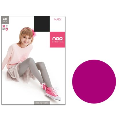 Dievčenské silonky MARY - Ružová (Veľkosť 128/134)