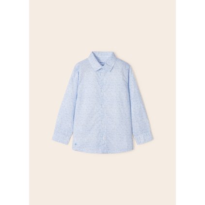 MAYORAL chlapčenská košeľa - Modrá (Veľkosť 98)