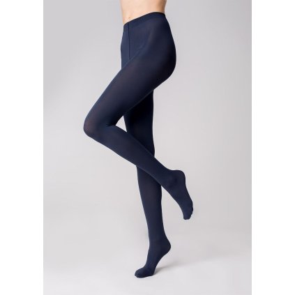 Dievčenské silonové pančuchy 50 den - Modrá (Veľkosť 128/134)