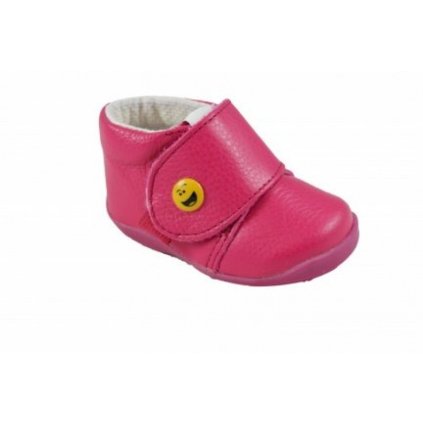 Kožená detská obuv WANDA 292929 fuxia (Veľkosť 21)