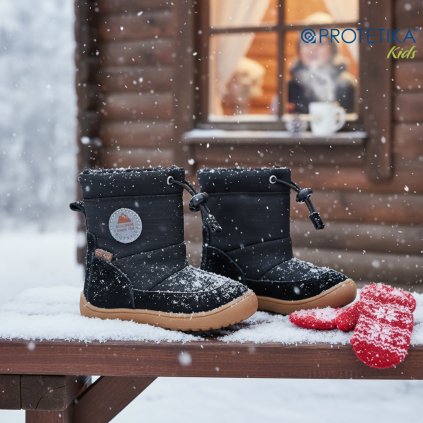 Barefoot zimná obuv PROTETIKA s mebránou PRO-tex (Veľkosť 28)