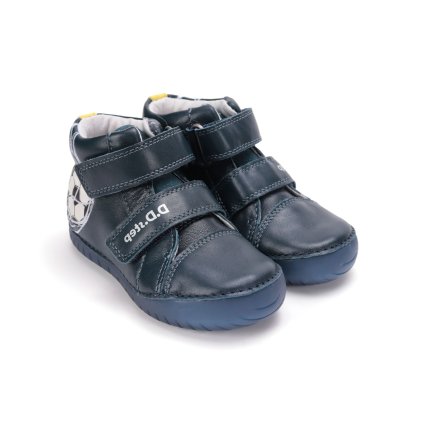 Chlapčenská celokožená kotníková obuv D.D.STEP (Veľkosť 30)