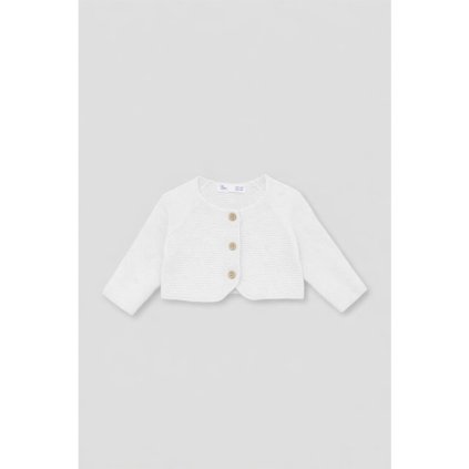 Kislány kardigán 93015B blanco