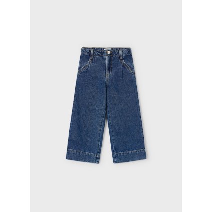 MAYORAL dievčenské široké rifle - Modrá (Veľkosť 140)